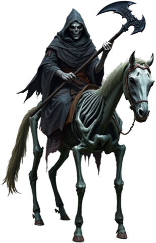 Famine Rider, a spirit of the Plague Field.
