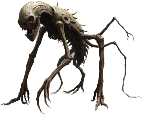 Husk Crawler, a undead of the Plague Field.