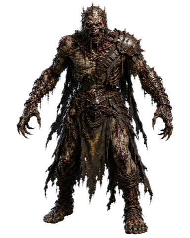 Leader Zombie, a brute of the Necropolis.