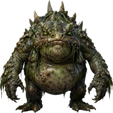 Moss Ogre, a brute of the Haunted Grove.