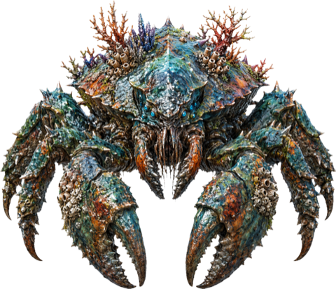Reef Crusher, a beast of the Drowned Realm.