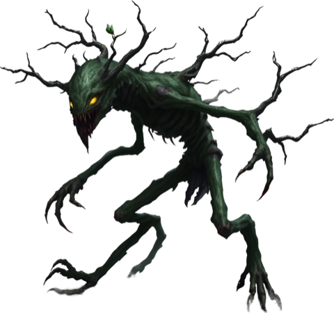 Sapling Swarmer, a beast of the Haunted Grove.